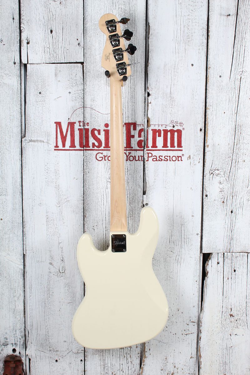 Squier 2025 Affinity Series Jazz Bass Electric Bass Guitar Olympic White