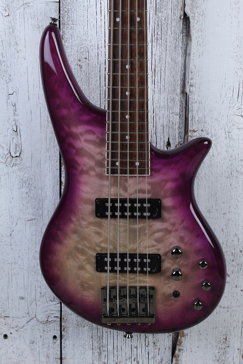 Jackson 2021 JS Series Spectra Bass JS3QV 5 String Electric Bass Guitar Main image