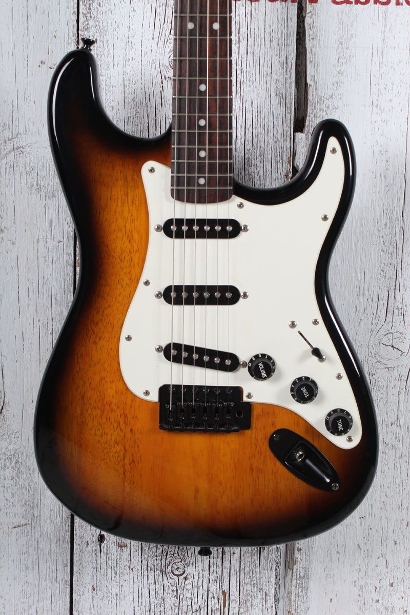 Squier 2013 Bullet Stratocaster with Tremolo Electric Guitar 2-Tone Sunburst