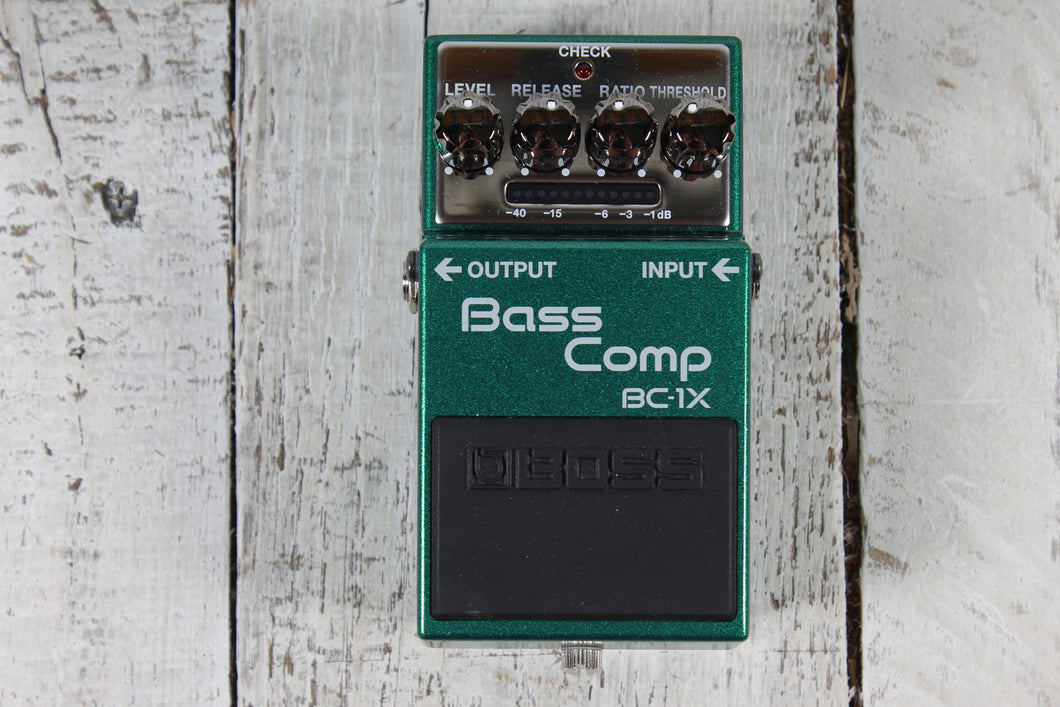 Boss BC-1X Bass Comp Effects Pedal Electric Bass Guitar Compressor Effects Pedal