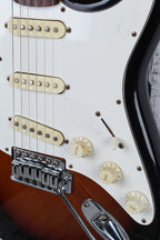 Kramer 1908s Strat Style Electric Guitar SSS Made in Japan Sunburst Finish