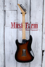 Kramer 1908s Strat Style Electric Guitar SSS Made in Japan Sunburst Finish