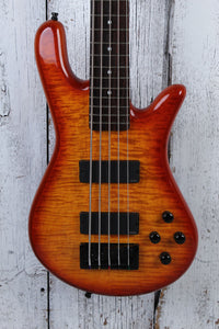 Spector Legend 5 Standard 5 String Electric Bass Guitar Tobacco Sunburst