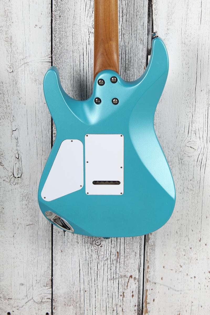 Charvel 2022 Pro Mod DK24 HH 2PT CM Electric Guitar Caramelized Maple Blue Frost