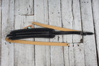 Henry Heller HP50-BLK Peru Vintage 50's Padded Guitar Strap Black