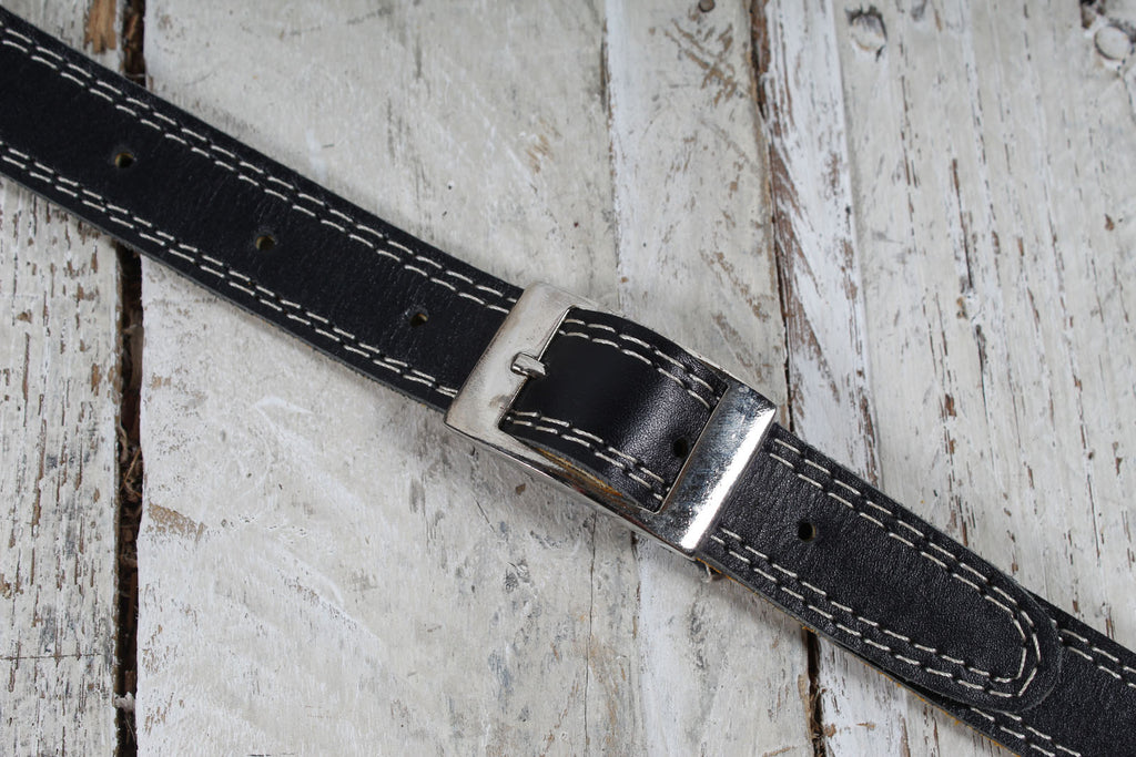 Henry Heller HP50-BLK Peru Vintage 50's Padded Guitar Strap Black