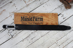 D'Addario 25LBNJ00-DX  Classic Leather Banjo Strap Black