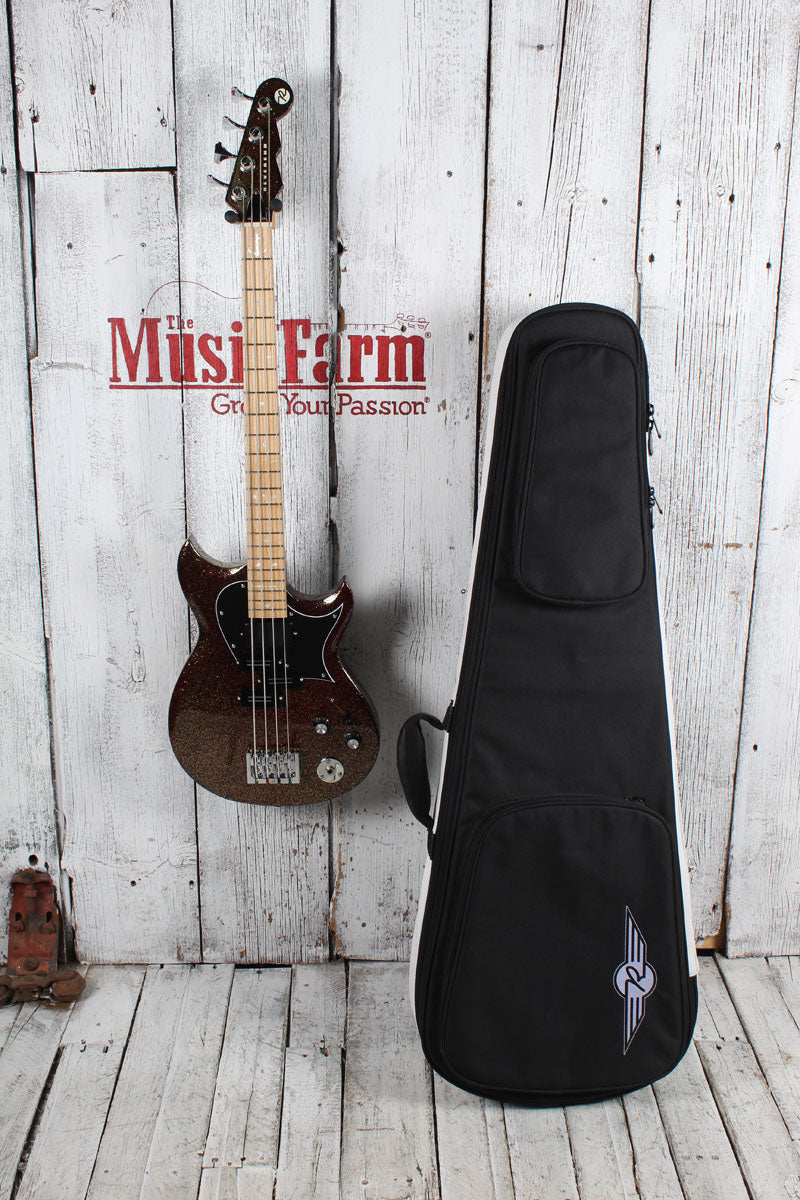 Reverend Mike Watt Wattplower Mark II 4 String Electric Bass Guitar with Gig Bag Secondary image