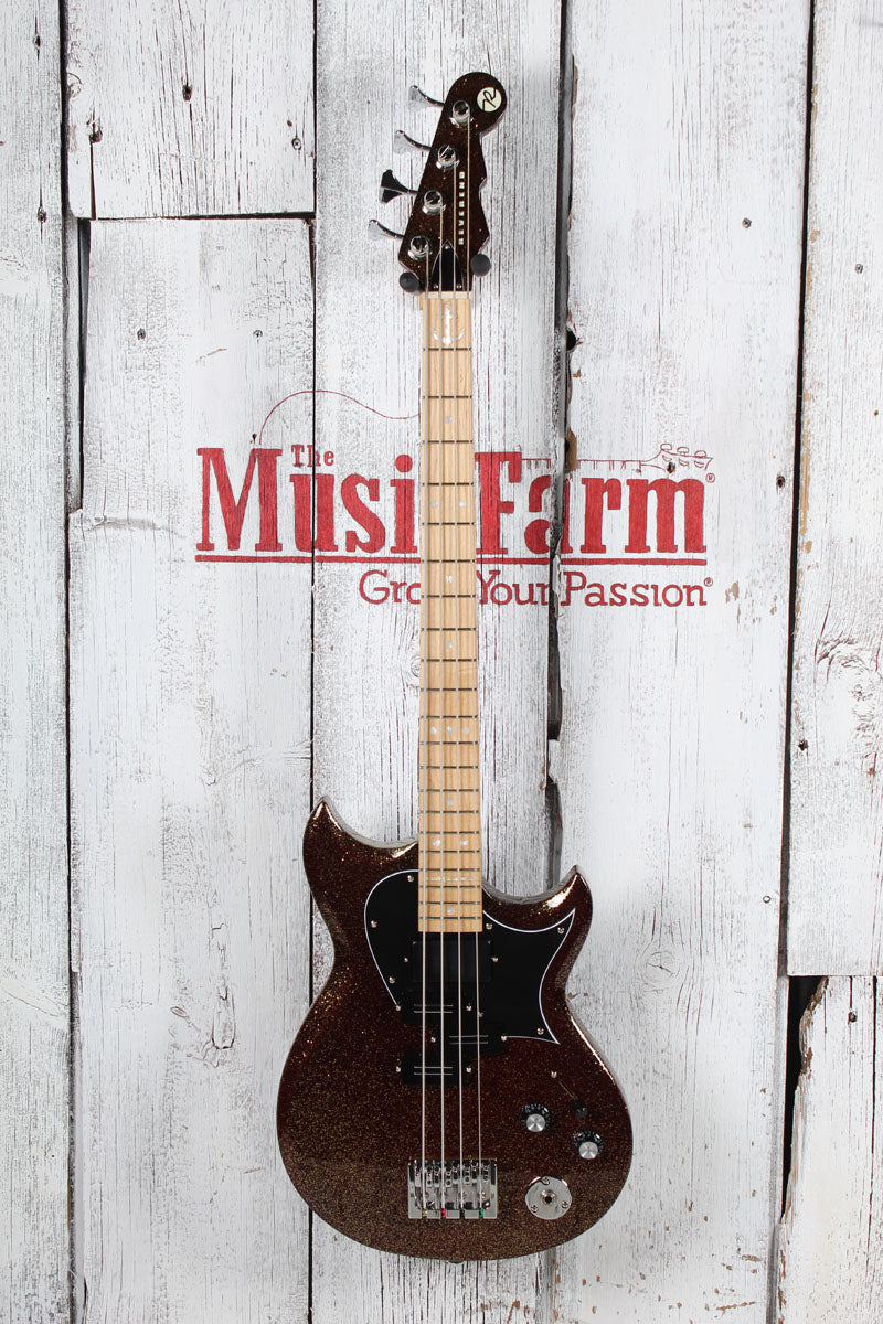 Reverend Mike Watt Wattplower Mark II 4 String Electric Bass Guitar with Gig Bag