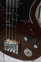 Reverend Mike Watt Wattplower Mark II 4 String Electric Bass Guitar with Gig Bag