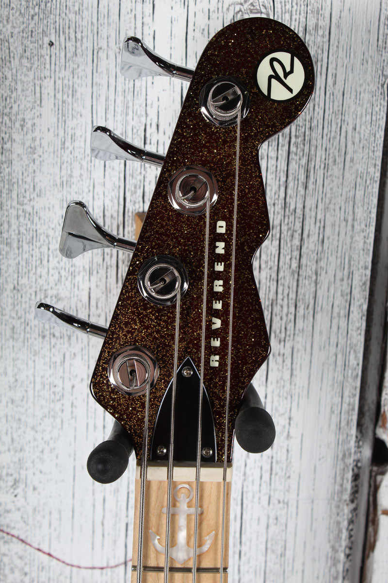 Reverend Mike Watt Wattplower Mark II 4 String Electric Bass Guitar with Gig Bag