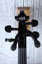 Load image into Gallery viewer, Stagg 4/4 S Shaped Electric Violin Set with Black Electric Violin and Soft Case