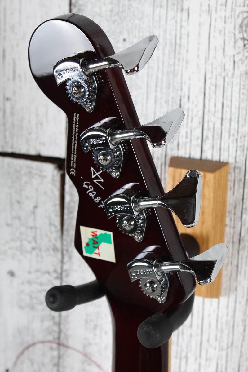 Reverend Mike Watt Wattplower Mark II 4 String Electric Bass Guitar with Gig Bag