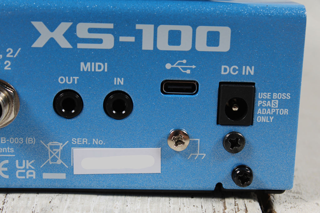 Boss XS-100 Poly Shifter Pedal Electric Guitar Pitch-Shift Effects Pedal