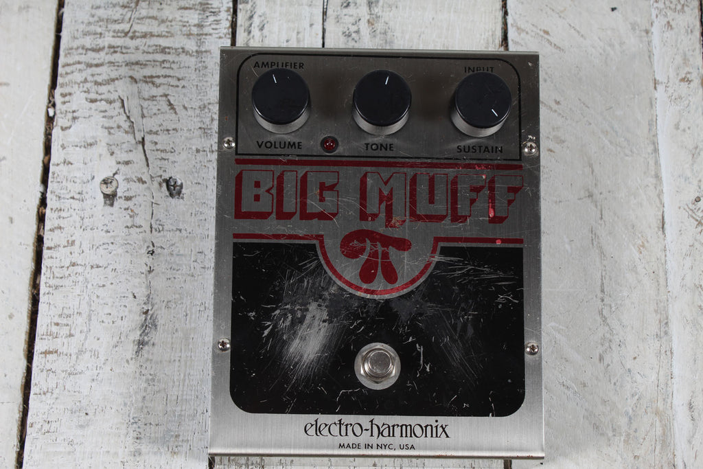 Electro Harmonix Big Muff Pi Pedal Electric Guitar Fuzz Distortion Effects Pedal