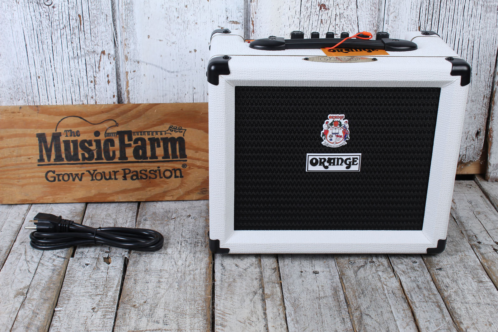 Orange Crush 20RT Limited Edition Orianthi White Electric Guitar Amplifier Secondary image