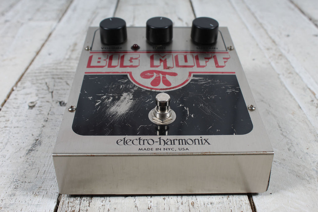 Electro Harmonix Big Muff Pi Pedal Electric Guitar Fuzz Distortion Effects Pedal