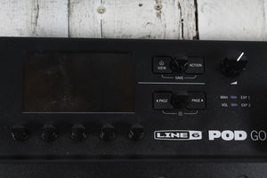 Line 6 POD GO Multi-Effects Processor Electric Guitar and Bass Multi FX