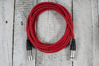 Stagg SMC6 CRD 20 Foot Microphone Cable Red
