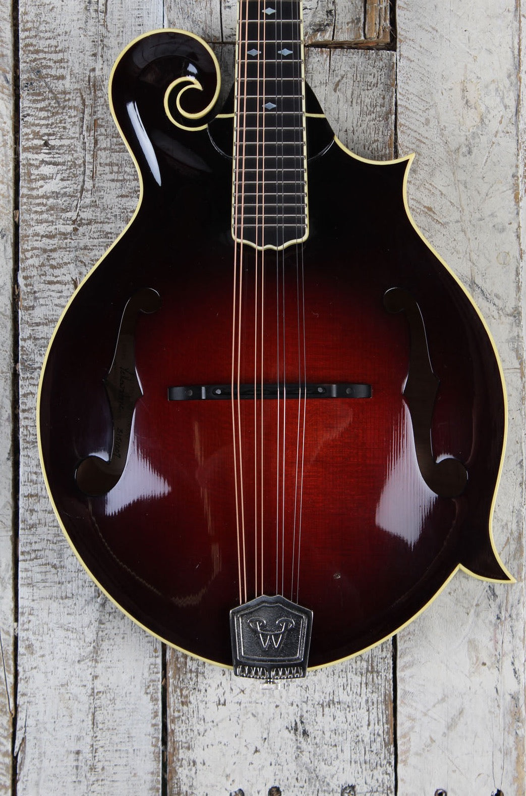 Weber 2004 Yellowstone Mandolin F Style Mandolin Sunburst Finish with Case