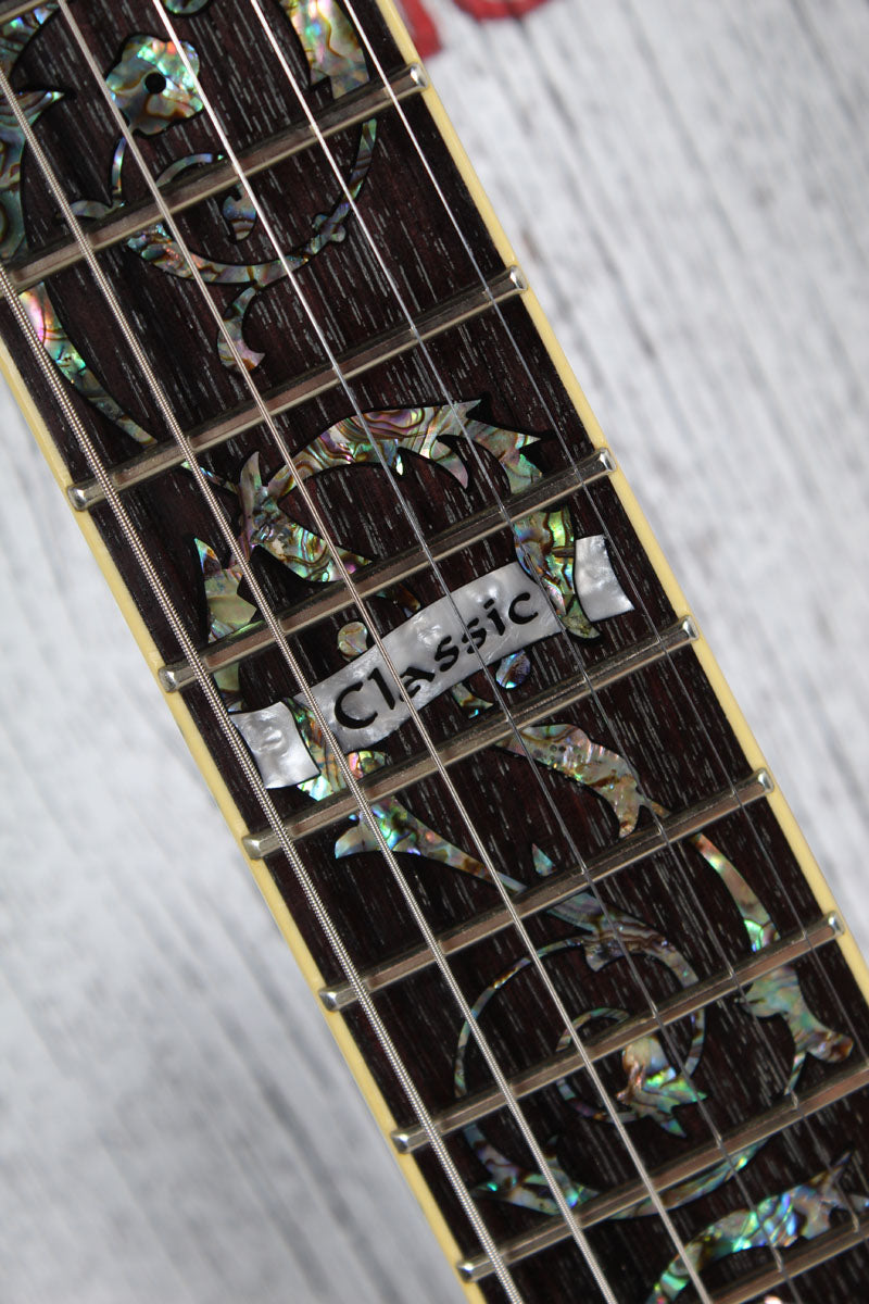 Schecter 2009 C-1 Classic Electric Guitar See-Thru Blue with Hardshell Case