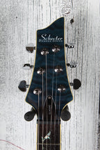 Schecter 2009 C-1 Classic Electric Guitar See-Thru Blue with Hardshell Case