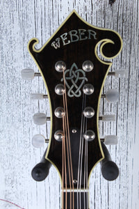 Weber 2004 Yellowstone Mandolin F Style Mandolin Sunburst Finish with Case