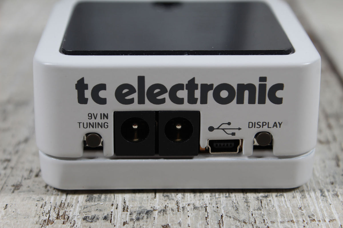 TC Electronic Polytune 3 Electric Guitar Polyphonic LED Tuner Pedal with Buffer