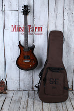 Load image into Gallery viewer, PRS SE Paul&#39;s Guitar Electric Guitar Flame Maple Top Black Gold Burst w Gig Bag