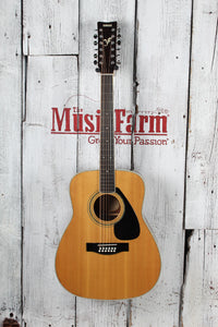 Yamaha FG420-12A 12 String Dreadnought Acoustic Guitar with Case