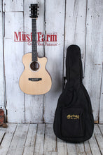 Load image into Gallery viewer, Martin 000CJr-10E Junior 14 Fret Cutaway Acoustic Electric Guitar with Gig Bag