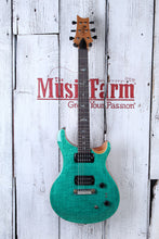 Load image into Gallery viewer, PRS SE Paul&#39;s Guitar Electric Guitar Flame Maple Top Turquoise Finish w Gig Bag