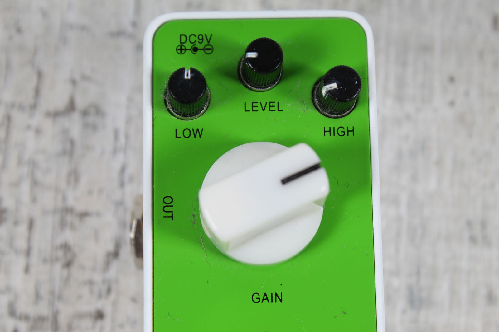 Monoprice 611602 Tube Overdrive Pedal Electric Guitar Overdrive Effects Pedal