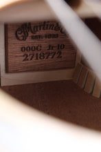 Load image into Gallery viewer, Martin 000CJr-10E Junior 14 Fret Cutaway Acoustic Electric Guitar with Gig Bag