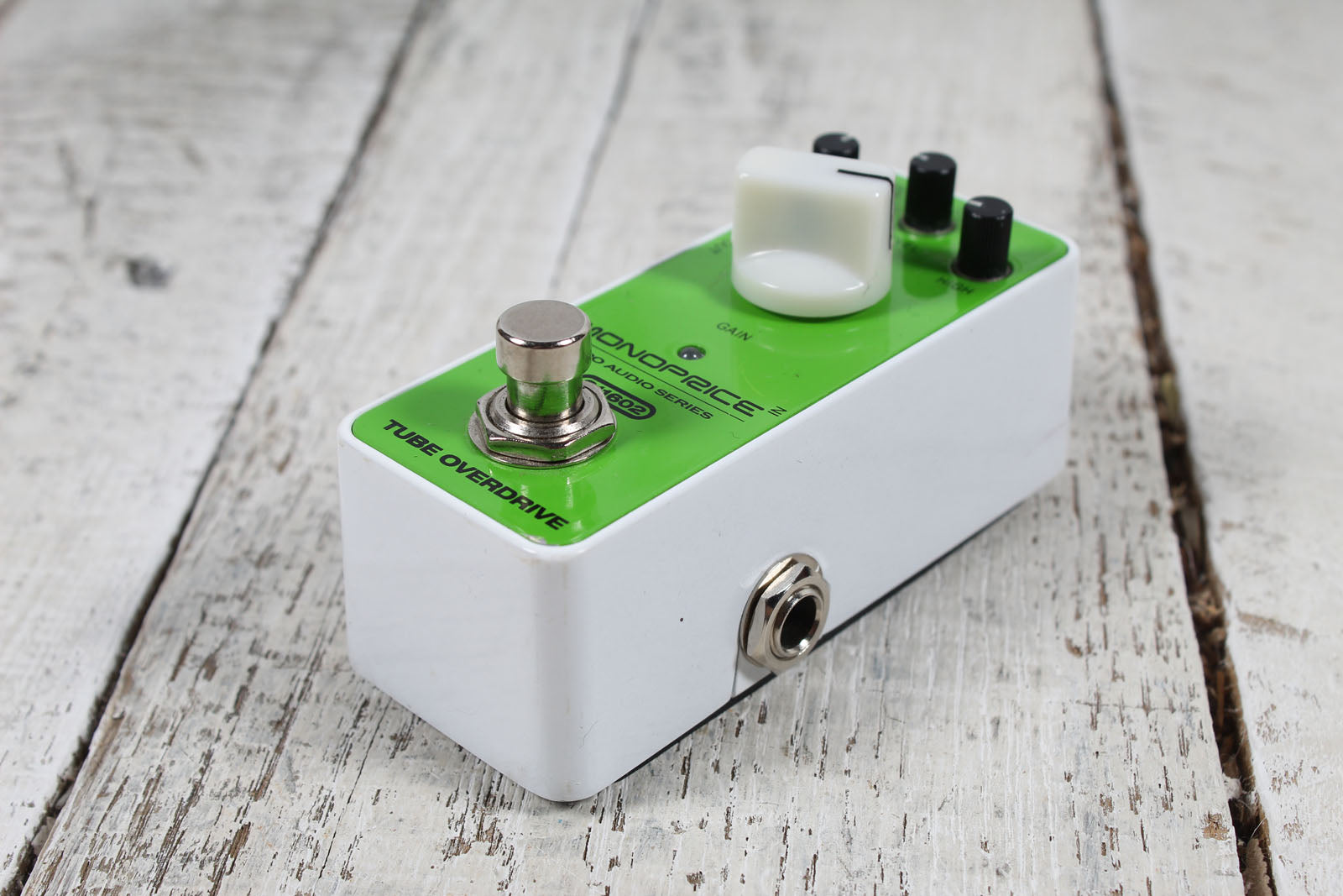Monoprice 611602 Tube Overdrive Pedal Electric Guitar Overdrive Effects Pedal