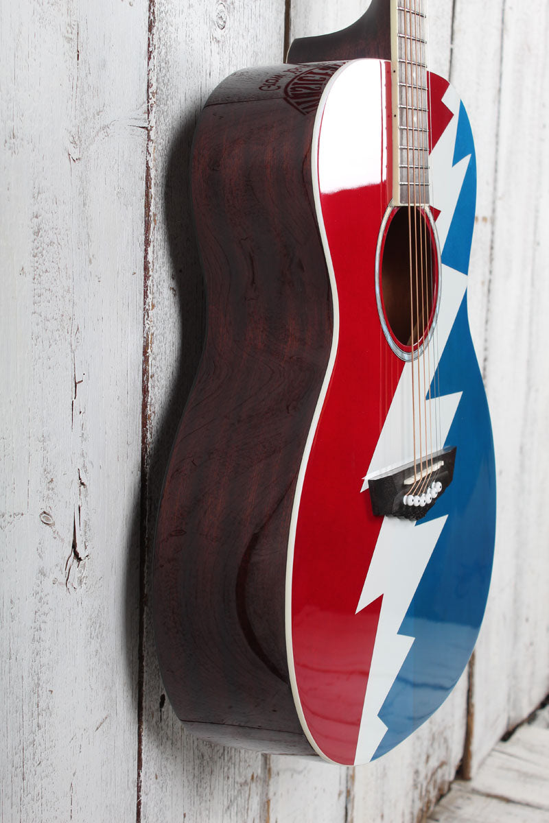 D'Angelico Premier Grateful Dead Tammany Acoustic Electric Guitar with Gig Bag