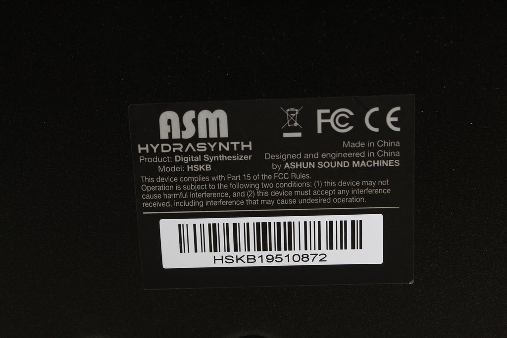 ASM Hydrasynth Synthesizer 49 Key 8 Voice Polyphonic Wave Morphing Synthesizer