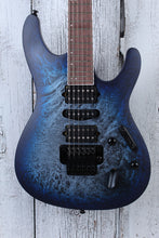 Load image into Gallery viewer, Ibanez S770 Solid Body Electric Guitar Cosmic Blue Frozen Matte Finish