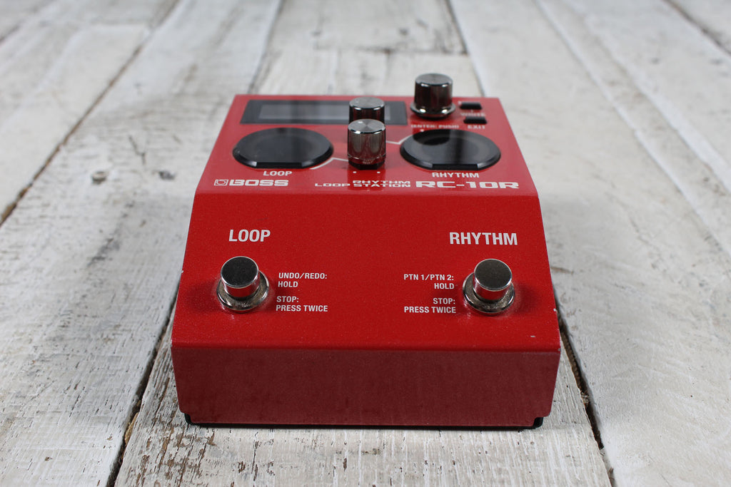 Boss RC-10R Rhythm Loop Station Electric Guitar Effects Stereo Looper Pedal