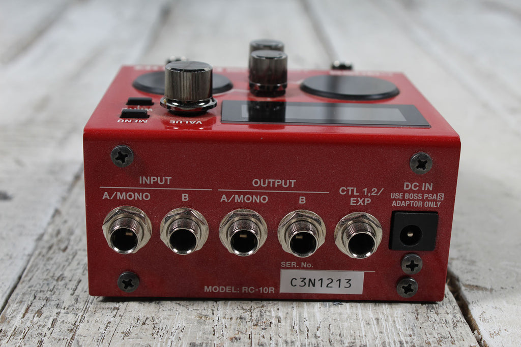 Boss RC-10R Rhythm Loop Station Electric Guitar Effects Stereo Looper Pedal