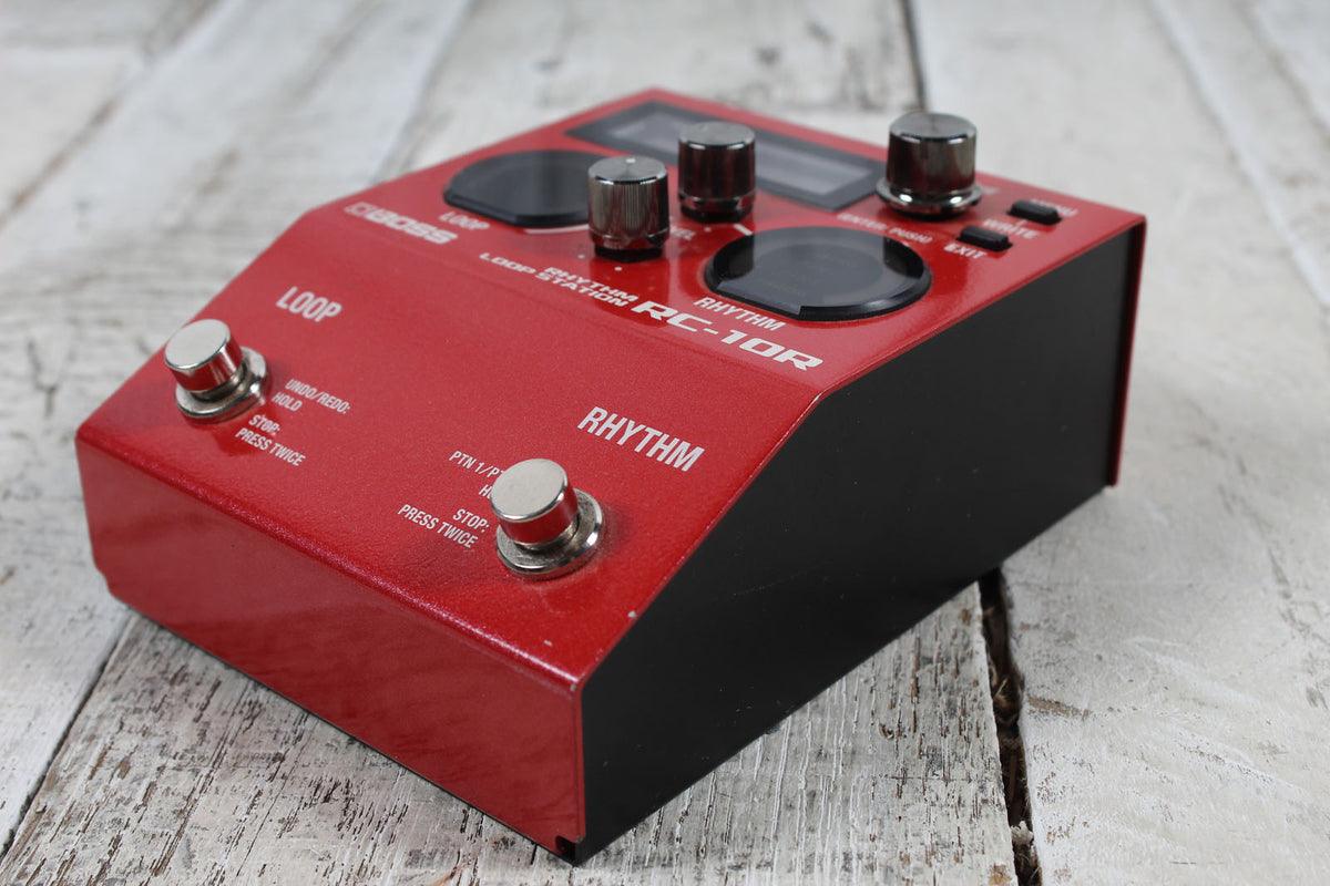 Boss RC-10R Rhythm Loop Station Electric Guitar Effects Stereo Looper Pedal
