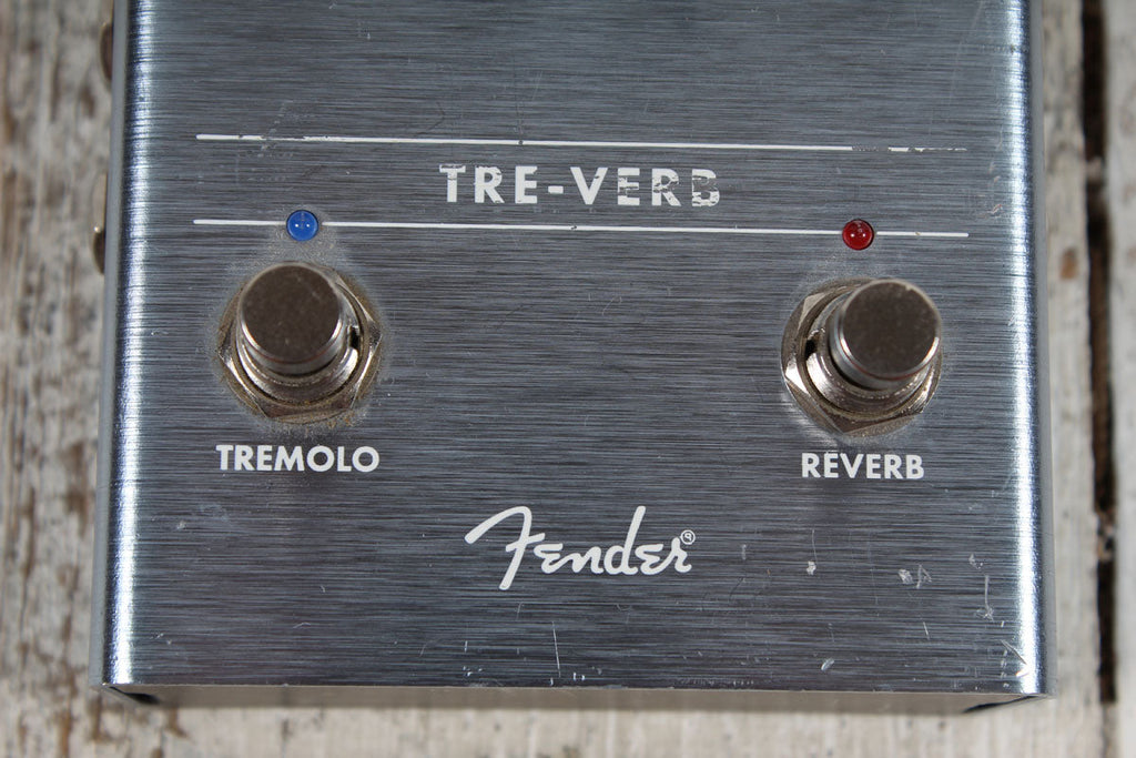 Fender Tre-Verb Digital Reverb / Tremolo Pedal Electric Guitar Effects Pedal