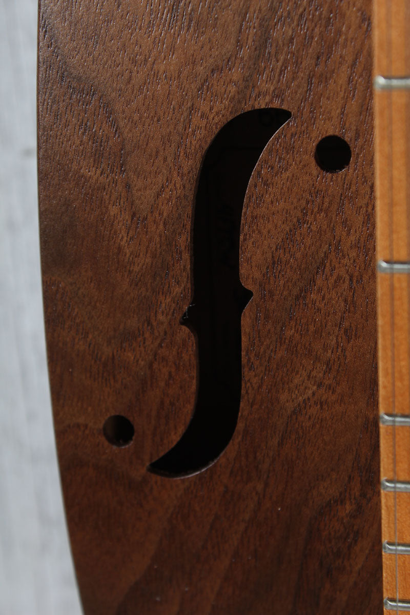 McSpadden Standard Dulcimer 4 String Flathead Teardrop Dulcimer with Gig Bag