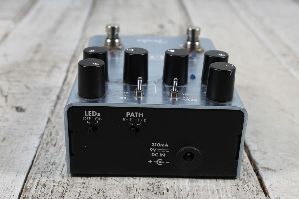 Fender Tre-Verb Digital Reverb / Tremolo Pedal Electric Guitar Effects Pedal