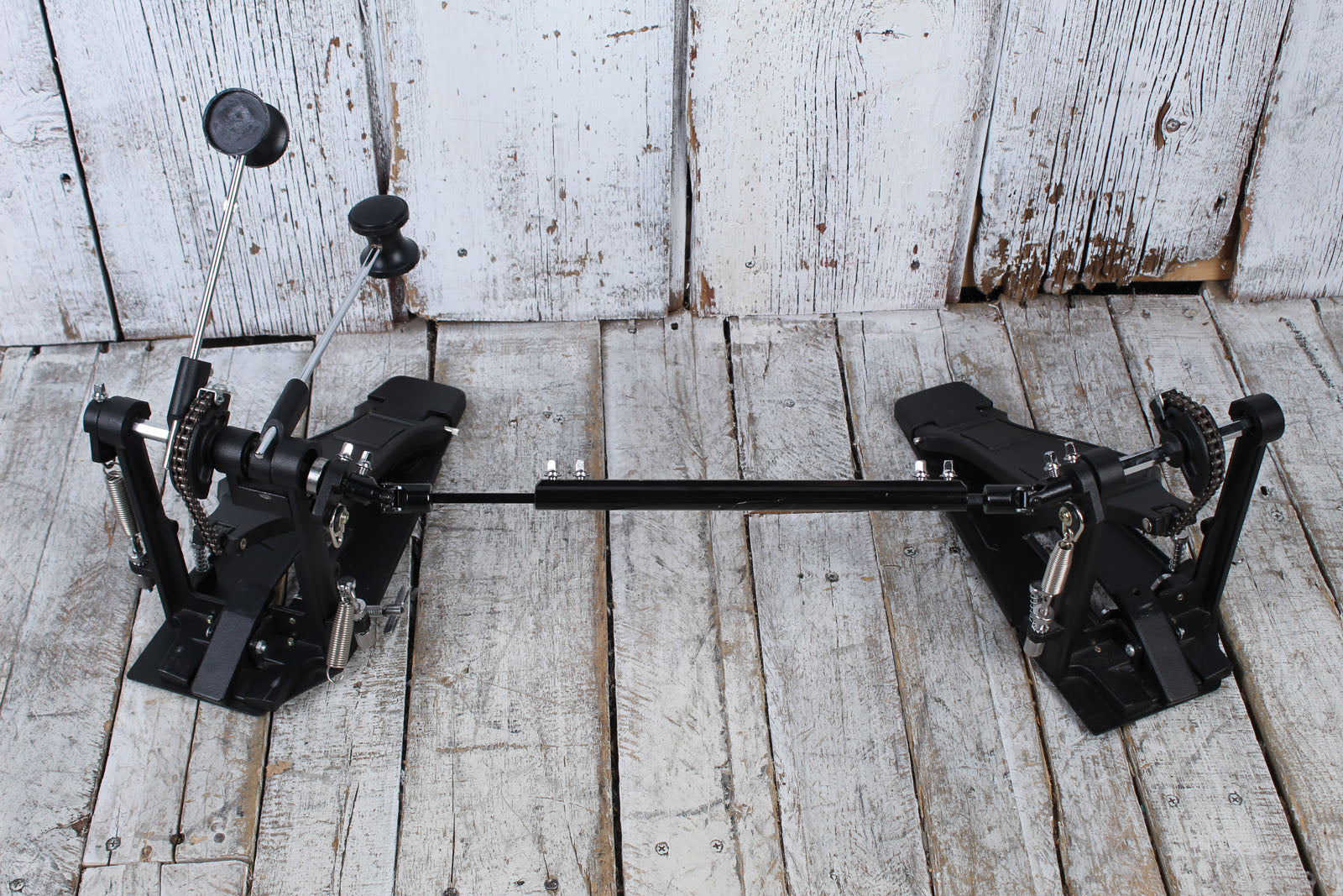 CB Percussion MX Series 4 Piece Drum Shell Kit with Double Kick Drum Pedal