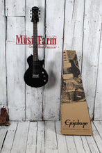 Load image into Gallery viewer, Epiphone Les Paul Express Short Scale Electric Guitar Ebony Finish