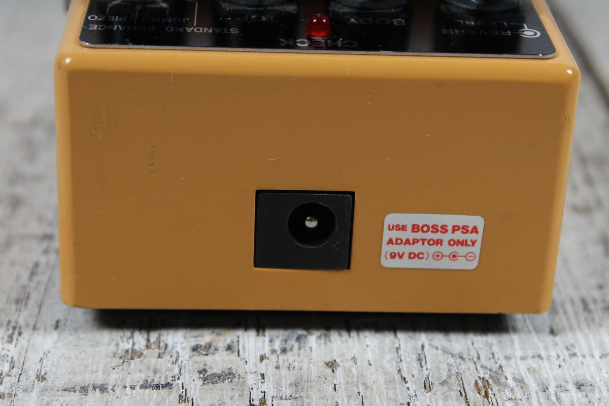 Boss AC-3 Acoustic Simulator Effect Pedal Electric Guitar Modeling Effects Pedal