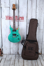 Load image into Gallery viewer, PRS SE Paul&#39;s Guitar Electric Guitar Flame Maple Top Turquoise Finish w Gig Bag