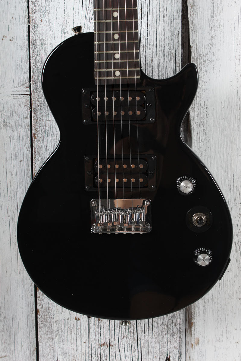 Epiphone Les Paul Express Short Scale Electric Guitar Ebony Finish