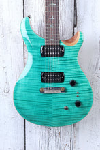 Load image into Gallery viewer, PRS SE Paul&#39;s Guitar Electric Guitar Flame Maple Top Turquoise Finish w Gig Bag